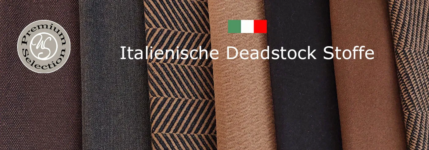 Deadstock Stoffe aus Italien
