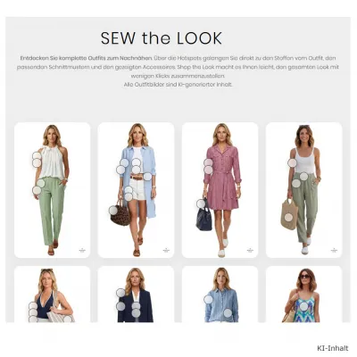 Sew the Look - Stoffe f�r komplette Looks per Mausklick shoppen