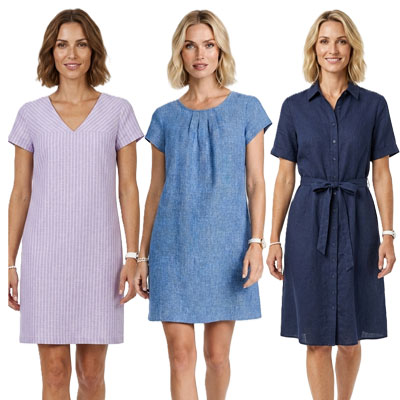 Leinenkleid n�hen