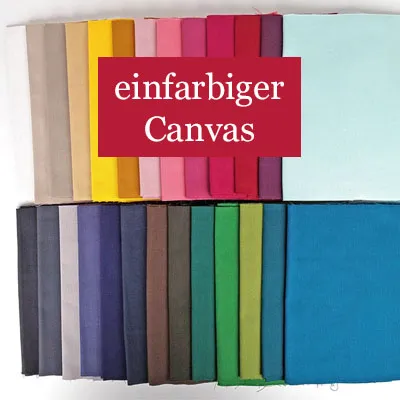 Canvas Stoffe uni