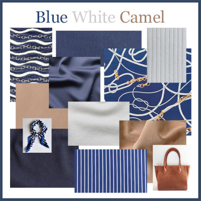Blue White Camel