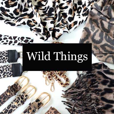 Wild things - Stoffe, Nhzubehr & Accessoires mit Leopardenmuster