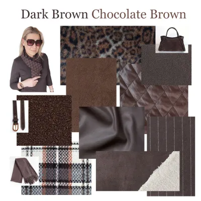 Dark Brown Chocolate Brown