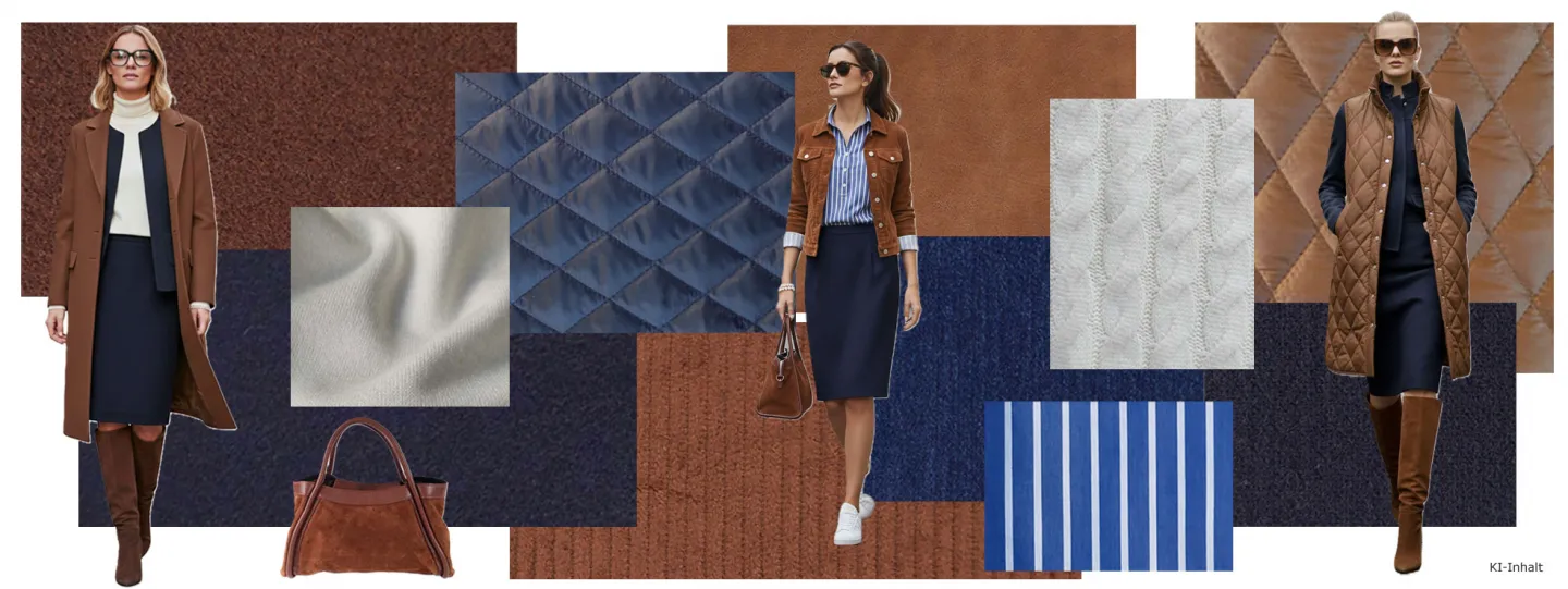 Navy Brown