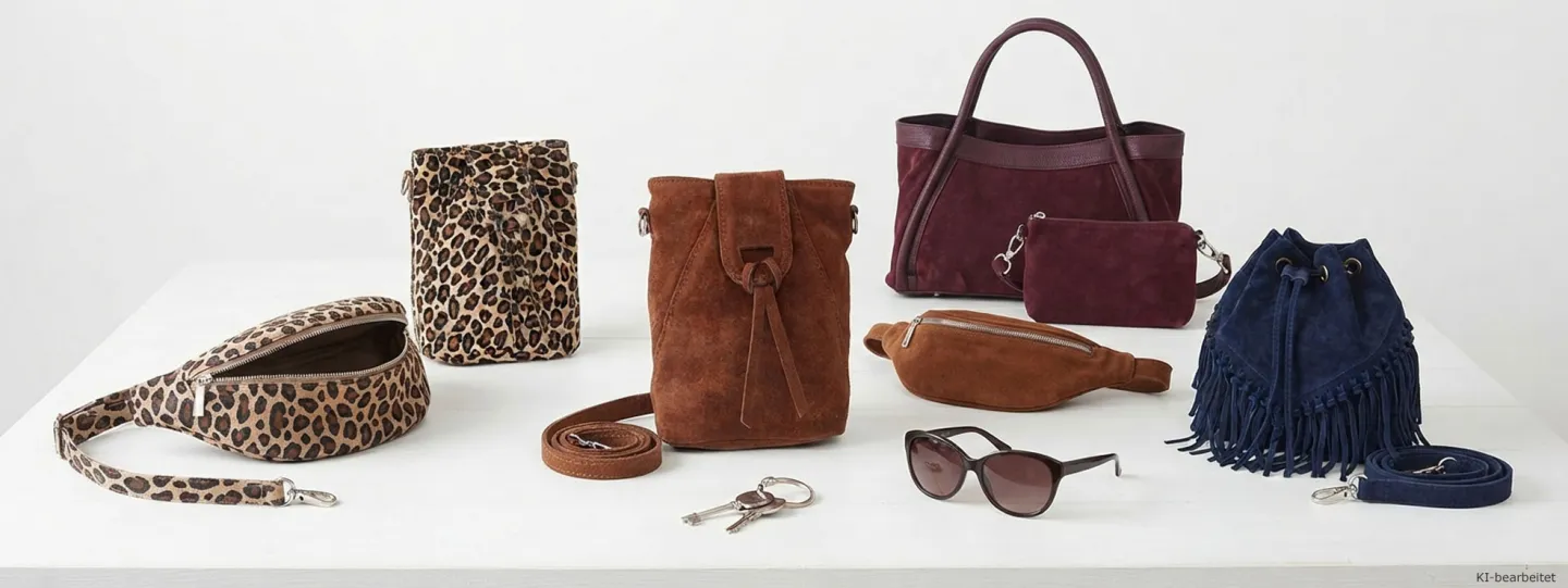 Wildleder Taschen