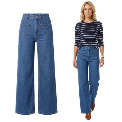 Jeanshose ohne Stretch