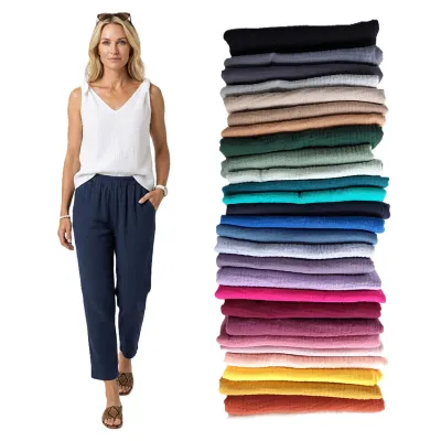 Sommerhose aus Musselin