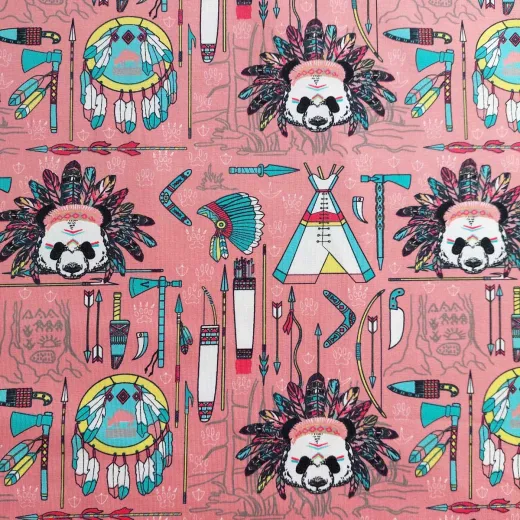 Jersey Indianer B�r, kr�ftiges altrosa
