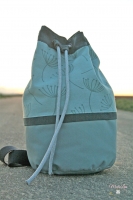 Outdoorstoff beschichtete R�ckseite wasserabweisend, dunkelmint