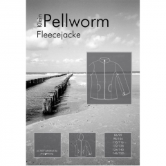 Schnittmuster Fleecejacke klein Pellworm Farbenmix