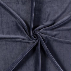 Samtjersey butter weich & elastisch, Blue Ocean (mattes dunkelblau)