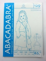 Schnittmuster Mädchenjacke Mantel Abacadabra No 129