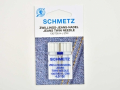 Schmetz Zwillingsnadel Jeans Strke 4.0/100