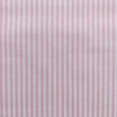 Baumwollstoff Streifen, rosa weiß