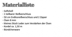 Schnittmuster Softshelljacke Damen Fadenk�fer