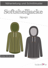 Schnittmuster Softshelljacke Herren Fadenkfer