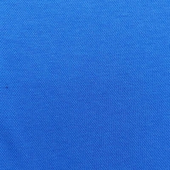 RESTSTÜCK 50 cm Polo Piqué Stoff Poloshirt Stoff Baumwolle uni, kobaltblau