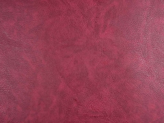 RESTST�CK 65 cm Lederimitat Vintage Look gepr�gte Optik, weinrot