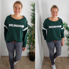 Papierschnittmuster Casual Oversize Pullover Damen Fadenk�fer