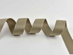 Gurtband 3 cm Polypropylen, taupe