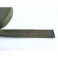 RESTSTCK 53 cm Gurtband Baumwolle 4 cm breit, khaki #53