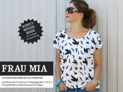 Schnittmuster Sommerbluse Frau Mia Studio Schnittreif