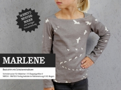 Marlene Mdchen Basicshirt Schnittmuster