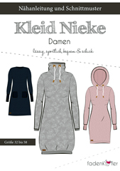 Papierschnittmuster Kleid NIEKE Damen Fadenkfer
