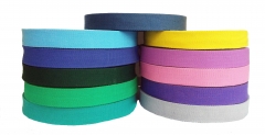 Gurtband 3 cm Baumwolle Polyester, petrol