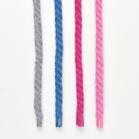 gedrehte Kordel dick 8 mm, rosa