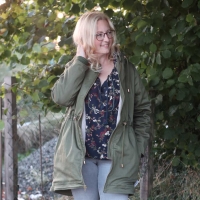 RESTST�CK 50 cm Baumwolltwill Trenchcoat Stoff, petrol