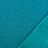 Sweatstoff Alpenfleece uni, petrol