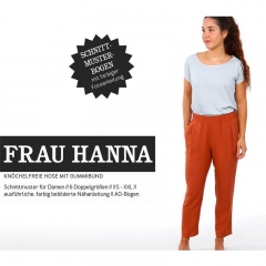 Papierschnittmuster Hose Damen FRAU HANNA Studio Schnittreif