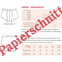Papierschnittmuster Pants Herren HERR JOHN Schnittreif