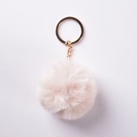Schl�sselring mit Kette 30mm, silber