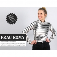 Rollkragenpullover Schnittmuster Damen FRAU ROMY Studio Schnittreif