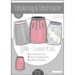 Schnittmuster Sweat-Rock Gilda Damen ki-ba-doo