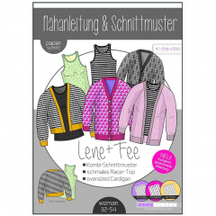 Papierschnittmuster Top & Cardigan Fee/Lene Damen ki-ba-doo
