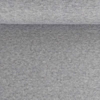 RESTST�CK 39 cm Strickstoff Glattstrick Viskose weich meliert, grau