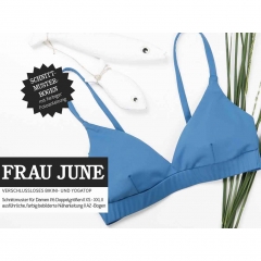 Papierschnittmuster Bikini Top Frau JUNE Schnittreif