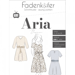 Schnittmuster Sommerkleid mit Bindegrtel ARIA Fadenkfer