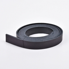 Lederriemen Vintage Rindsleder Taschengriff 1,5 cm breit, schwarz