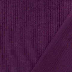 Breitcord Stoff uni, oxblood (Ochsenblut)