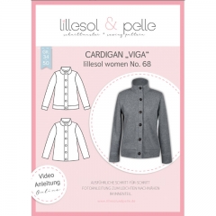 Papierschnittmuster Cardigan VIGA lillesol women No.68