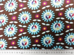 Feincord Owls Garden by Jolijou, braun