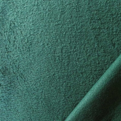 Fleecestoff Lambskin uni, dunkelgrün