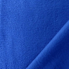 Fleecestoff Lambskin uni, kobaltblau