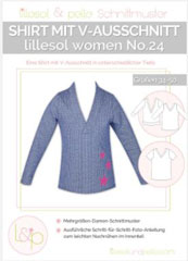 Lillesol Woman No24 Shirt V-Ausschnitt Schnitt