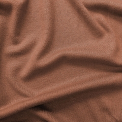 Strickstoff Viskose Glattstrick butterweich, terracotta braun