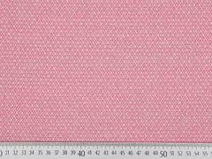 Dekostoff Jacquard Rauten Doubleface, altrosa